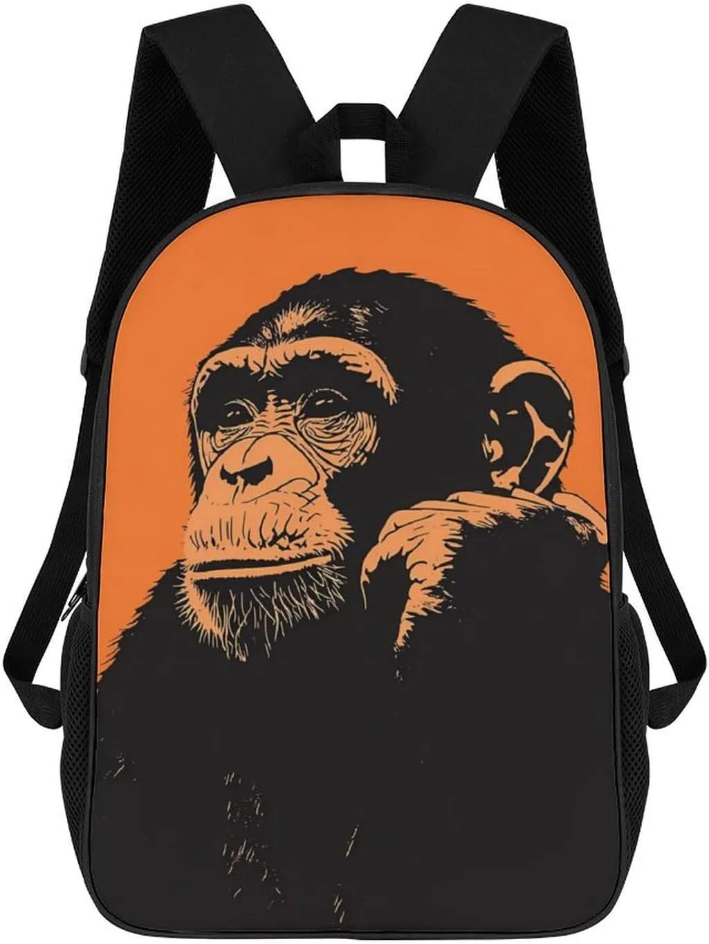 Chimpanzees Monkeys Chimps Apes Travel Backpack 17 in Laptop Bag Lightweight Daypack for Work Office