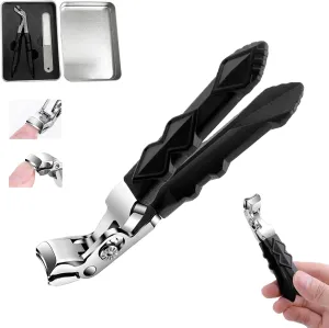 Clipmaster Pro Nail Clippers for Seniors, Clipmaster Pro Toenail Clippers, Long Handled Toenail Clippers, Toe Nail Clippers for Seniors Long Handle (1set)