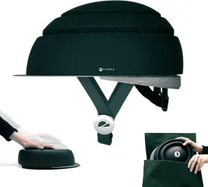 CLOSCA. Folding Helmet. Helmet with Visor. Adult Bicycle Helmet. Bike Helmet and Electric Scooter Helmet. Commuter Helmet. Collapsible Helmet. Helmet for Women and Helmet for Men.