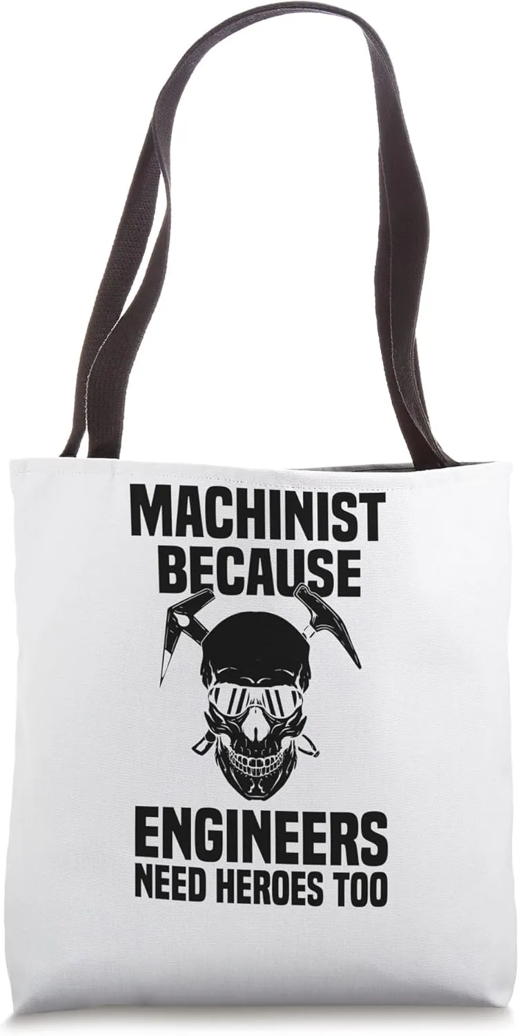 Cnc Mechanist Machinist Tolerance Issues CNC Operator Tote Bag