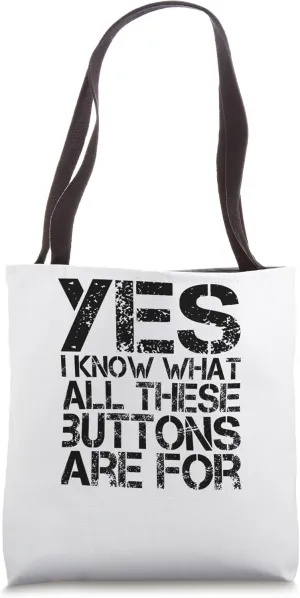 Cnc Mechanist Machinist Tolerance Issues CNC Operator Tote Bag