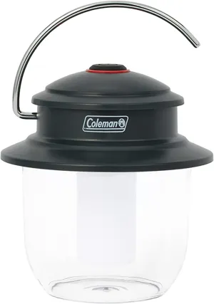 Coleman Classic Rechargeable 400/800L LED Lantern Impact & Water-Resistant Lantern with Carabiner Handle & Charging Ports Great for Camping Power Outage Emergencies & More