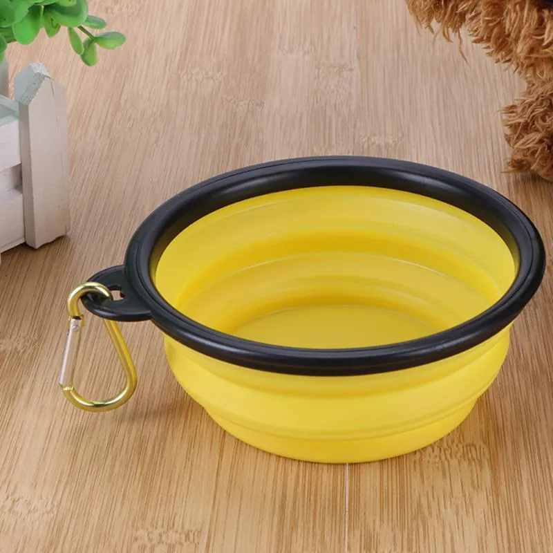 Collapsible Dog Bowls/Silicone Portable Water Bowls on Sale