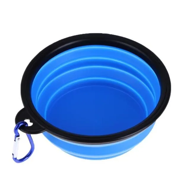 Collapsible Dog Bowls/Silicone Portable Water Bowls on Sale