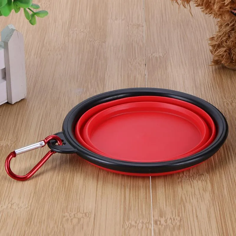 Collapsible Dog Bowls/Silicone Portable Water Bowls on Sale