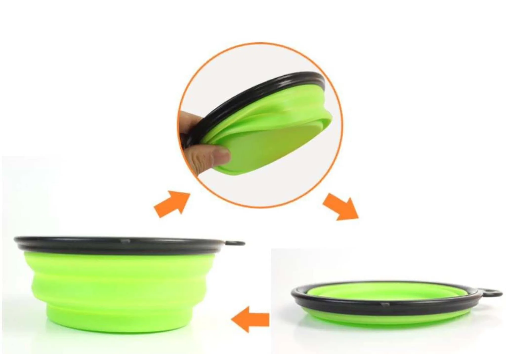 Collapsible Dog Water Bowl