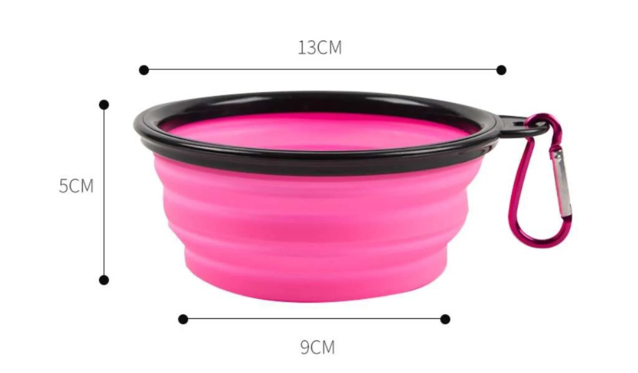 Collapsible Dog Water Bowl