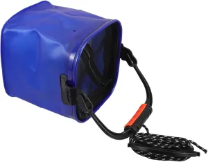 Collapsible Fishing Bucket Live Fish Container Camping Hiking Leak-Proof