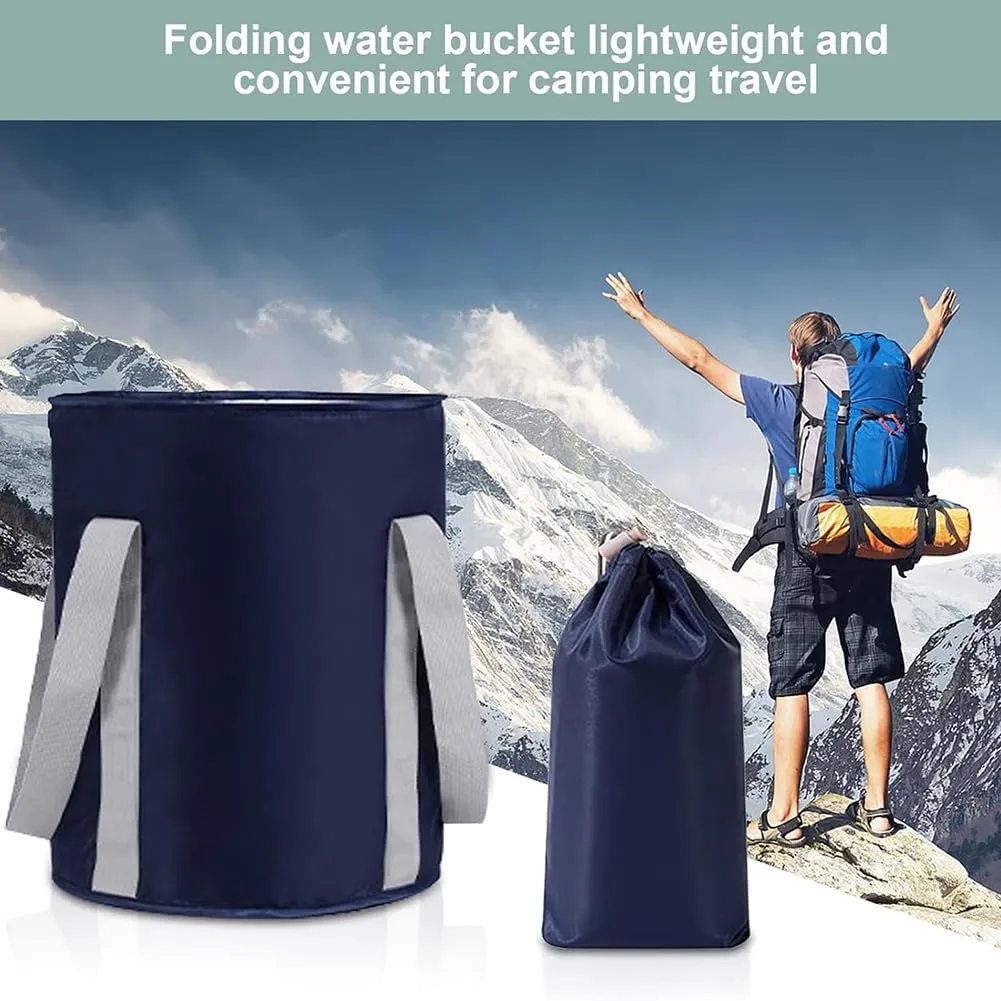 Collapsible Foot Spa Soaking Tub, Folding Feet Spa Basin, Travel Compact Foot Bath Basin, Multifunctional Portable Foot Bath Tub Bag with Handles, 30 * 30 * 38Cm, Relieve Foot Pressure,Beige