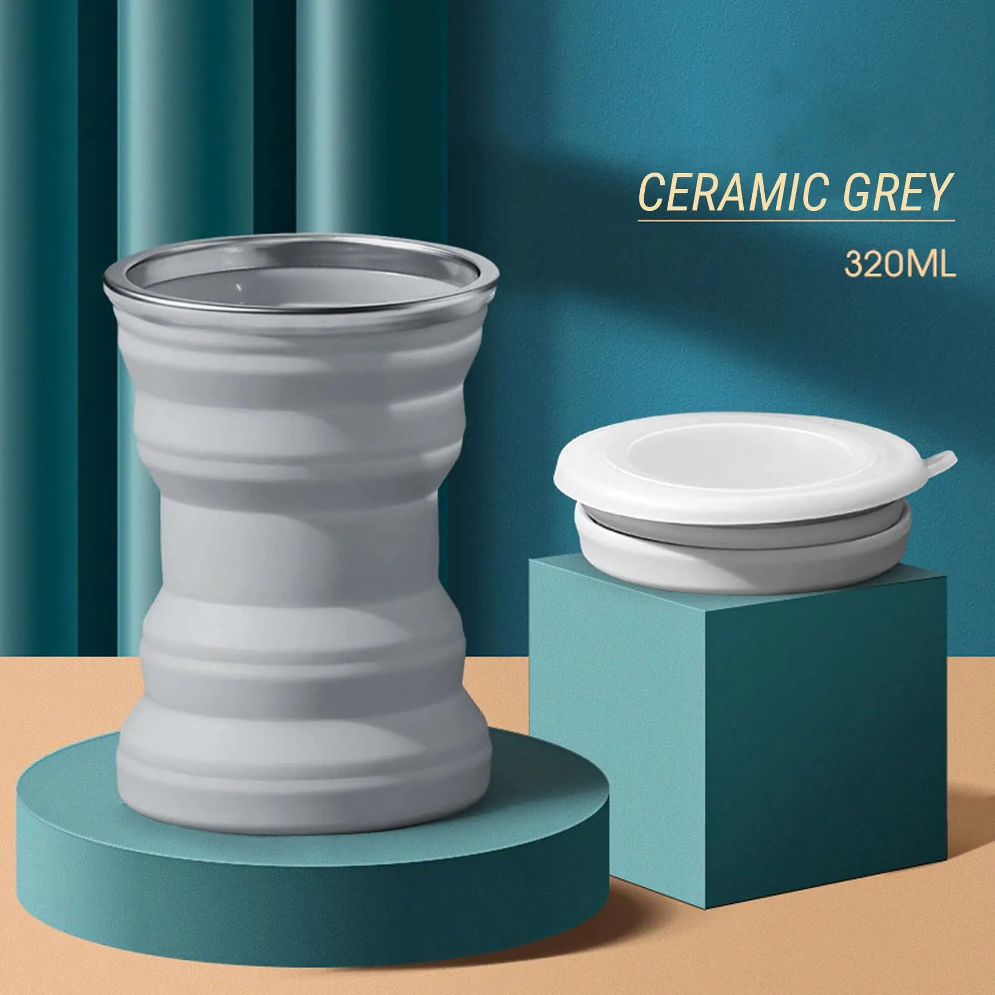 Collapsible Silicone Camping Cup