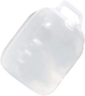 Collapsible Water Bag 10l Foldable Water Jug for Camping Comfort Grip Handles