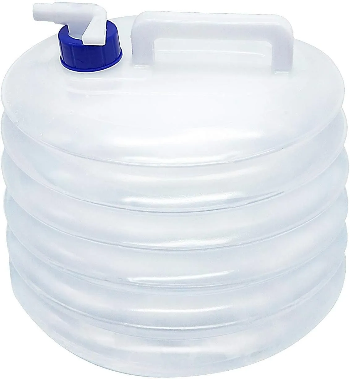 Collapsible Water Container,Folding Water Bucket,5L/10L Collapsible Water Carrier with Tap, BPA-Free, Portable Water Tank, Perfect for Hiking Camping Picnic Outdoor Use- Water Storage Jug