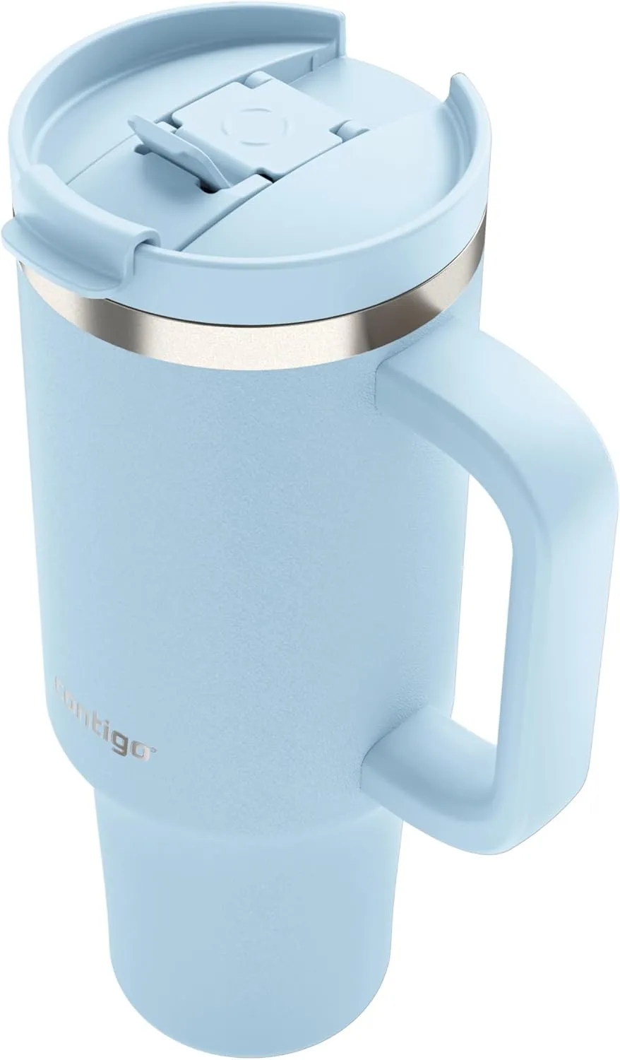 Contigo Streeterville 40oz Tumbler, Stainless Steel Vacuum Insulated, Leak-Proof, Cold for 29 Hours, Glacier