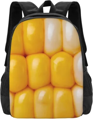 Corn On The Cob Lightweight Packable Backpack Travel Casual Hiking Daypack Foldable Backpack For Men Women