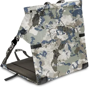Crazy Creek Original Chair Perfect for Stadium Seats, Camping, Hiking & More, Comfort on All Terrains, Adjustable Straps, Lightweight Design, Water-Resistant Camo