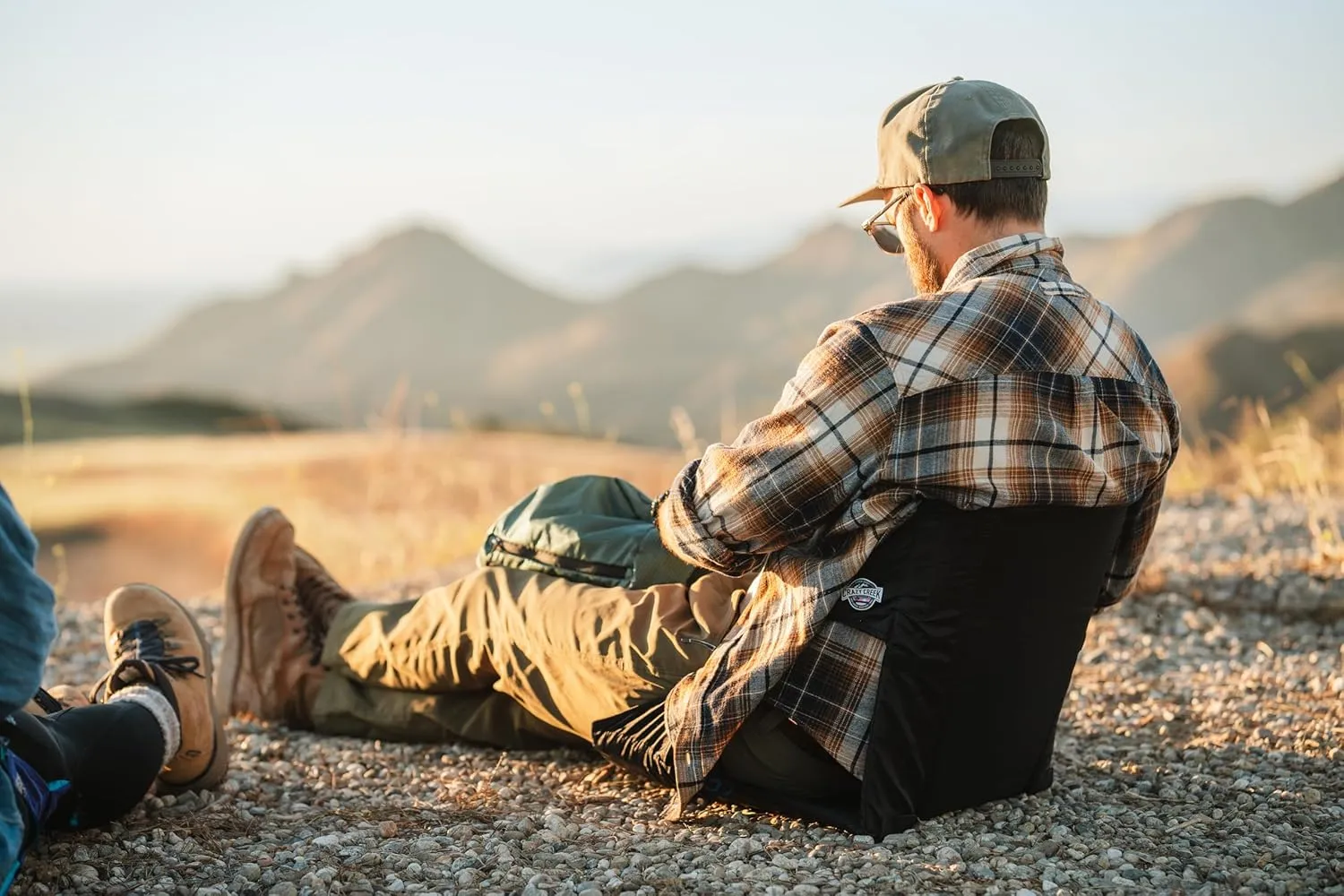 Crazy Creek Original Chair Perfect for Stadium Seats, Camping, Hiking & More, Comfort on All Terrains, Adjustable Straps, Lightweight Design, Water-Resistant Camo