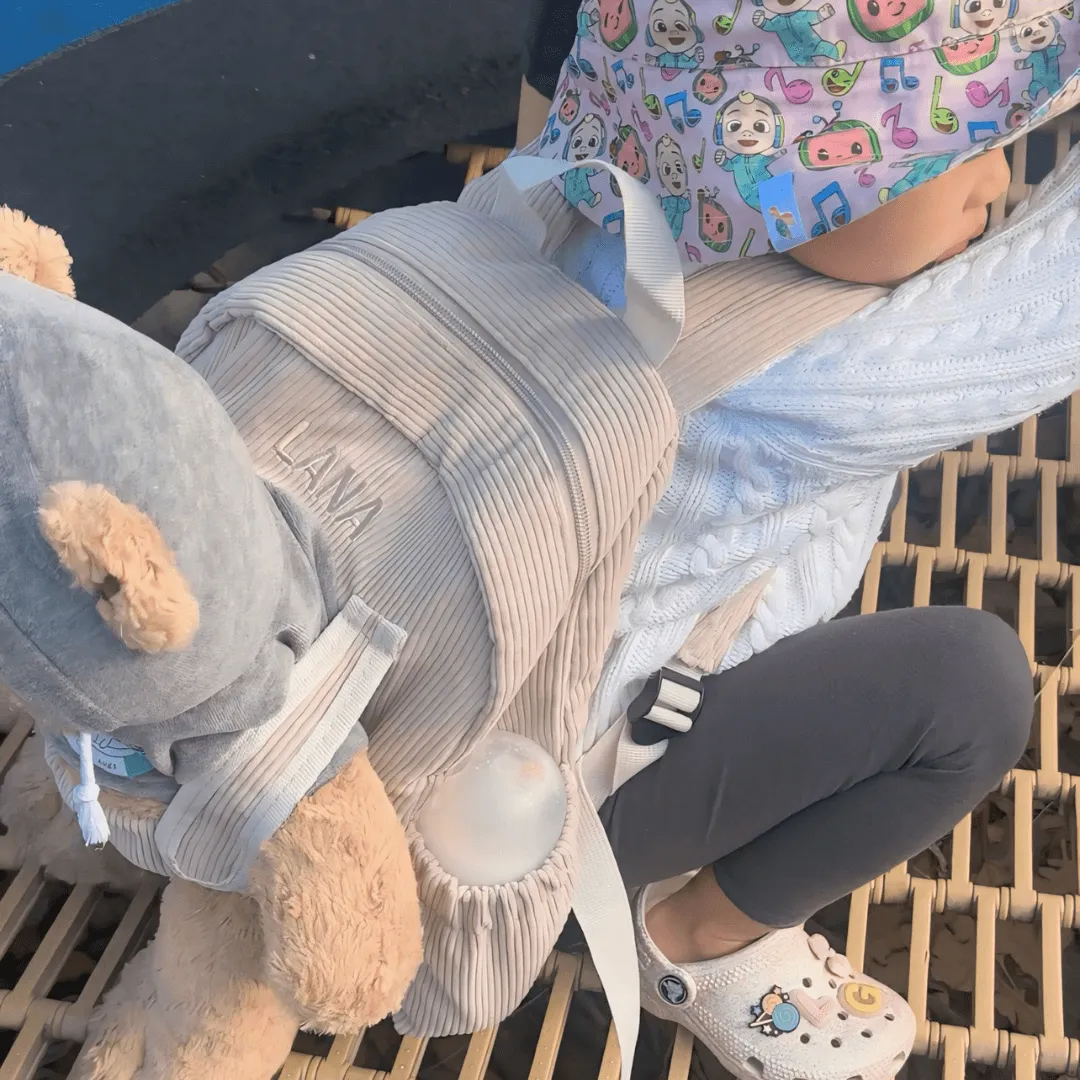 Cuddle & Carry Backpack - Sandcastle Safari