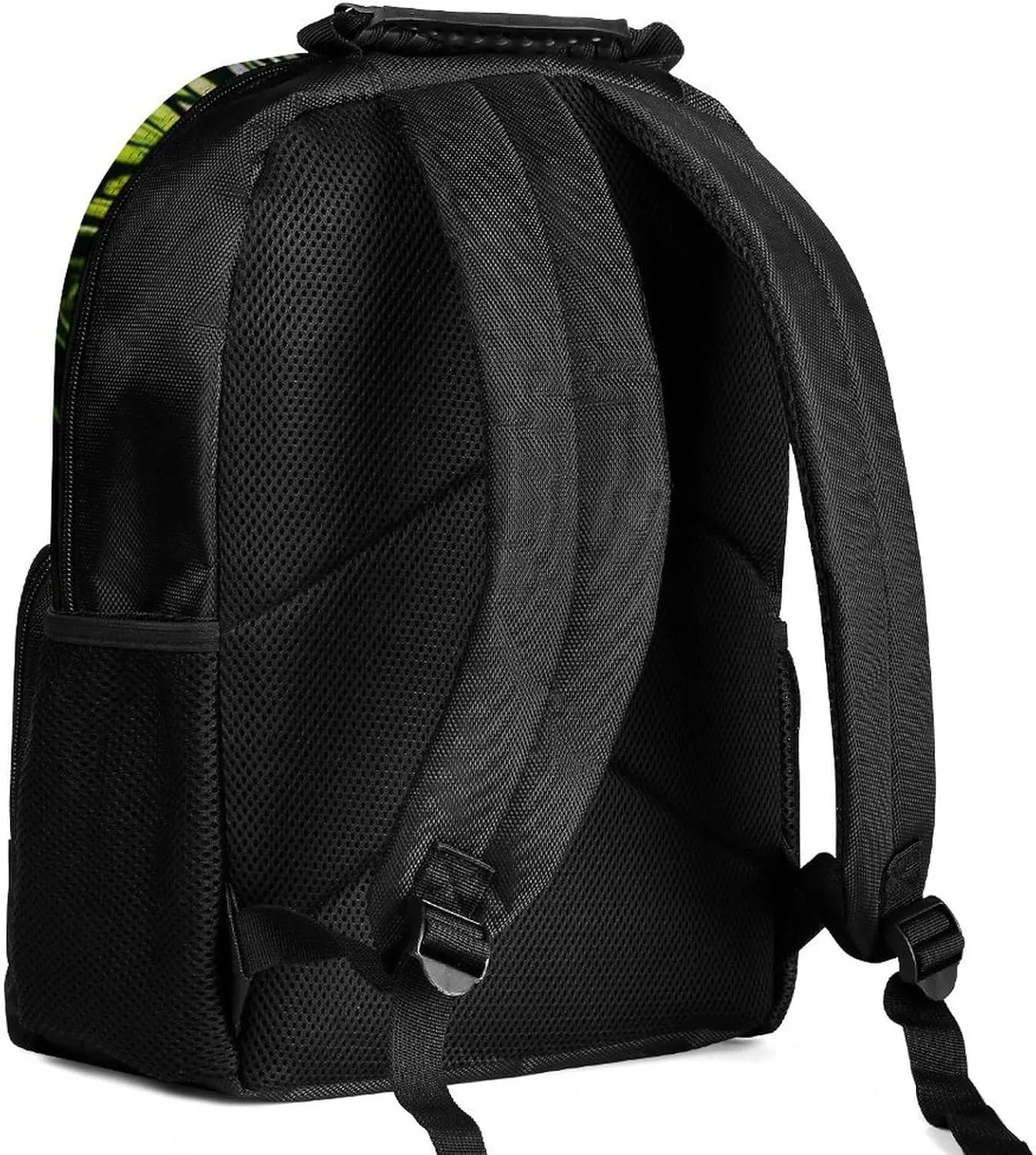Cute Abstract Owl Psychedelic Art Shoulder Book Bags Polyester Multipurpose Anti-Theft Carry On Bag Large Capacity Travel Hiking & Camping Rucksack