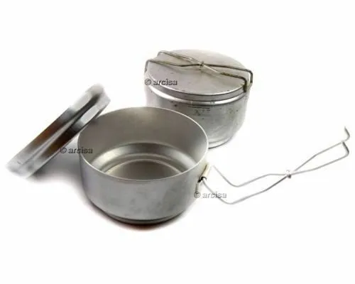 Czech CZ Army Bushcraft Camp Military Aluminium Mess Kit cookware