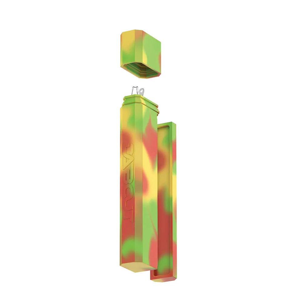 Dab Out Original with PYREX Straw - Rasta
