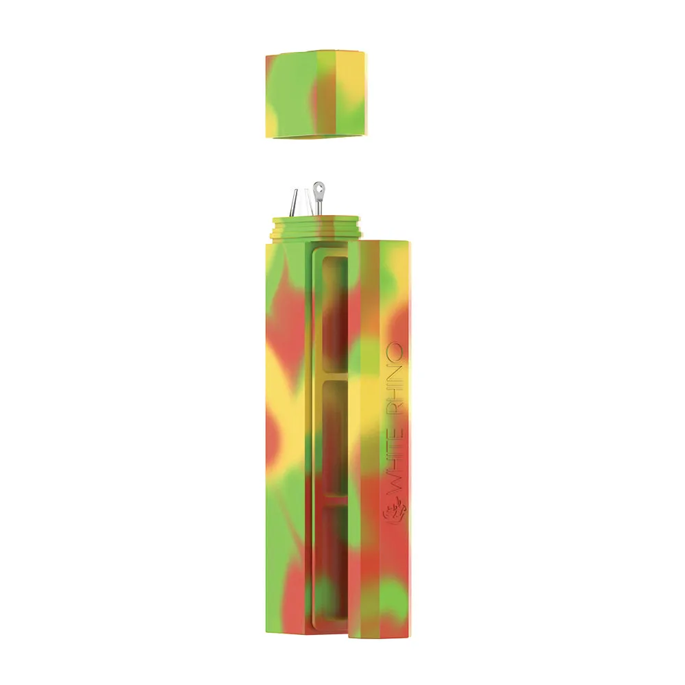 Dab Out Original with PYREX Straw - Rasta