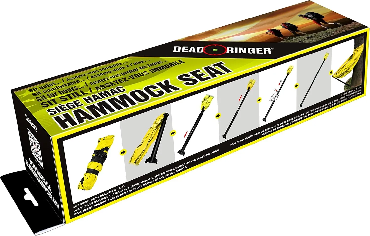 Dead Ringer Camping Chair Hammock Style | Hangs on Any Tree | Lightweight & Portable
