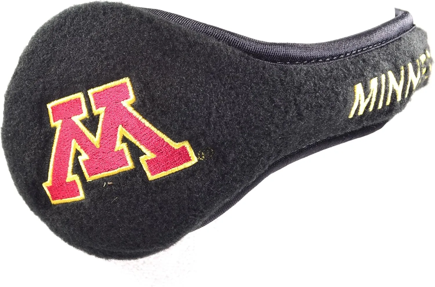 Degrees By 180s NCAA Minnesota Gophers Collapsible Behind-The-Head Fleece Winter Ear Warmer, Unisex, One Size Fits Most