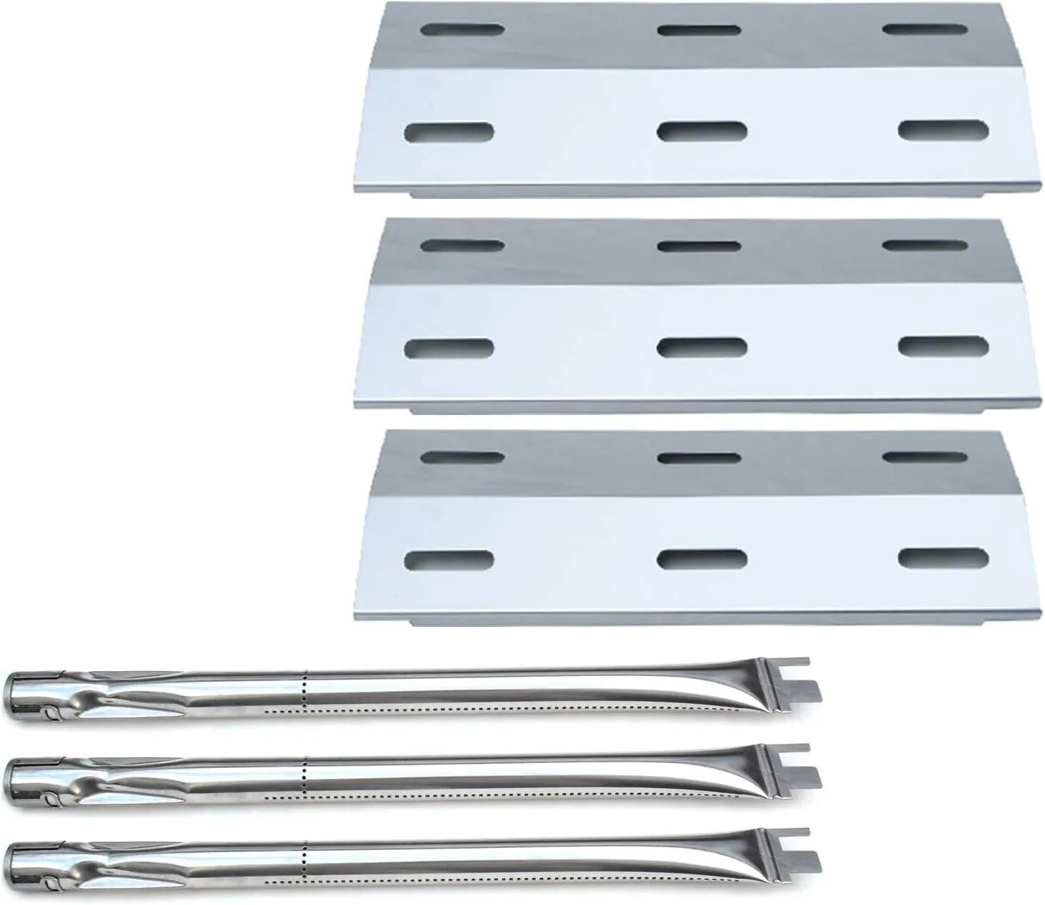 Direct store Parts Kit DG103 Replacement for Ducane Gas Barbecue Grill 30400040,3200,3400 Grill Burners & Heat Plates (Stainless Steel Burner   Stainless Steel Heat Plate)