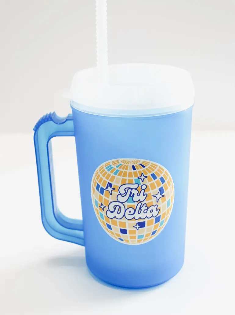 Disco Babe Sorority Mega Mug