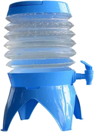 Dispensing Jug Alternative Large Capacity Collapsible Water Container for Outdoor Use