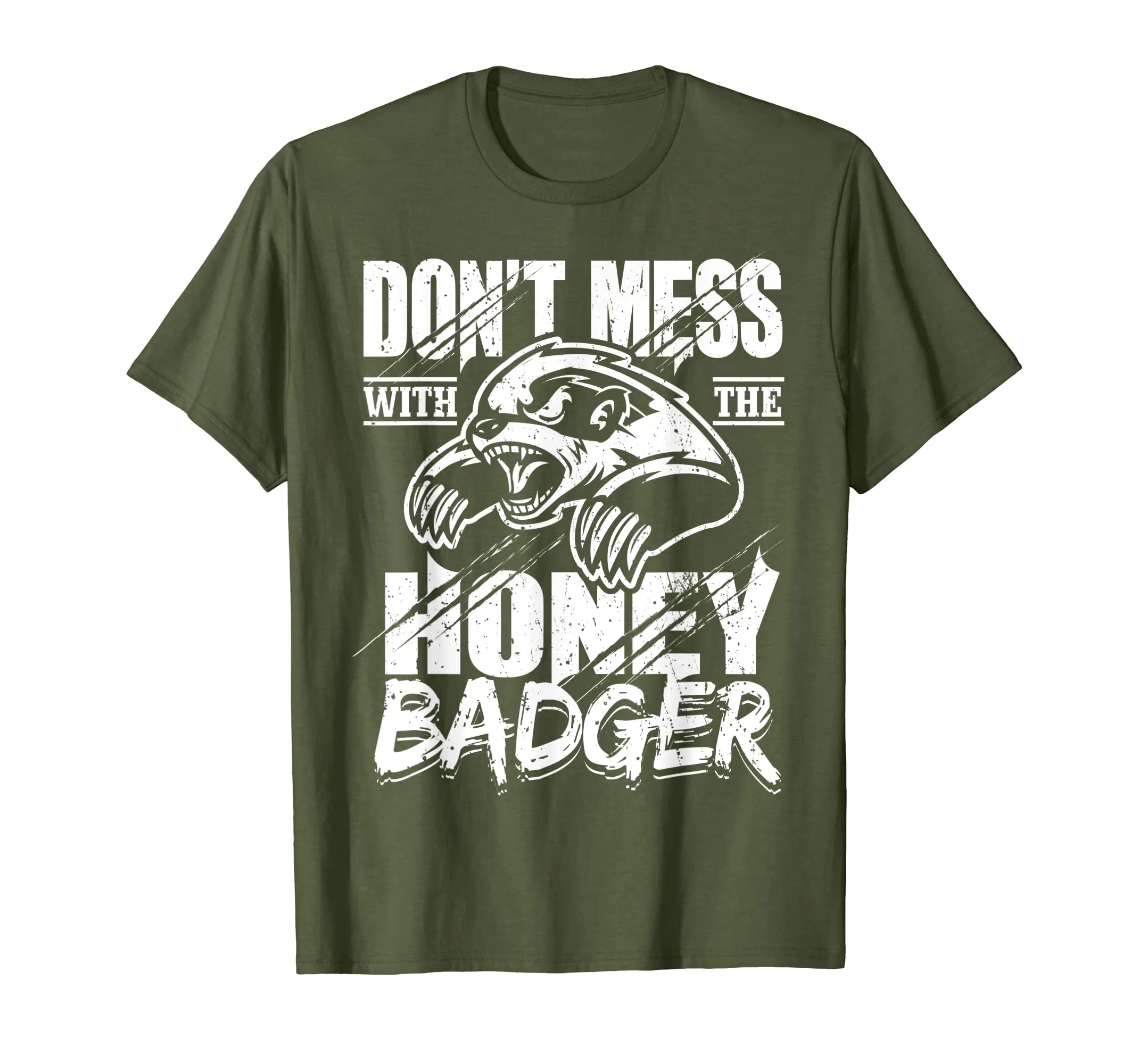 Don't Mess With The Honey Badger Angry Shirt - Fun Gift Idea