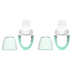 Dr. Brown's Designed to Nourish, Fresh Firsts Silicone Feeder, Mint, One Size (Pack of 2)