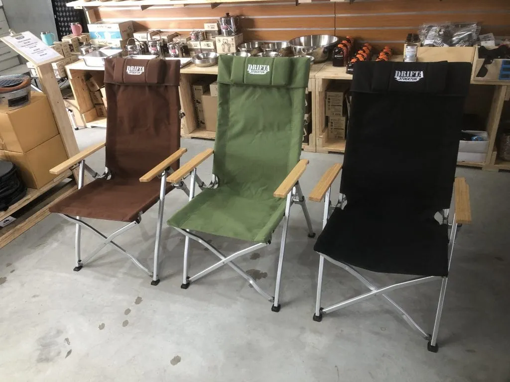 DRIFTA STOCKTON DELUXE RECLINING CAMP CHAIR - PILLOW / HEADREST