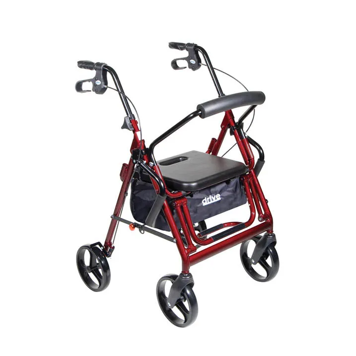 Duet Dual Function Transport Wheelchair Rollator Rolling Walker