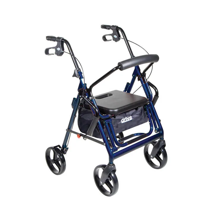 Duet Dual Function Transport Wheelchair Rollator Rolling Walker