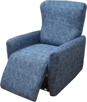 Eco-Ancheng Recliner Slipcovers 4-Pieces Recliner Chair Covers Lazy Boy Chair Covers Stretch Recliner Couch Covers Fitted Non Slip Reclining Slipcovers Furniture Protector for Recliner with Pocket