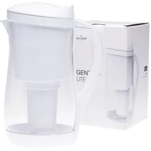 ECOBUD Gentoo Plastic Water Filter Jug White 1.5L