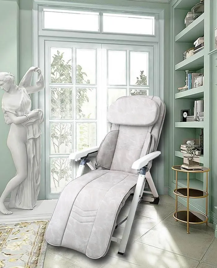 Electric Leather Reclining Massage Chair - Comfort Lounge Chair
