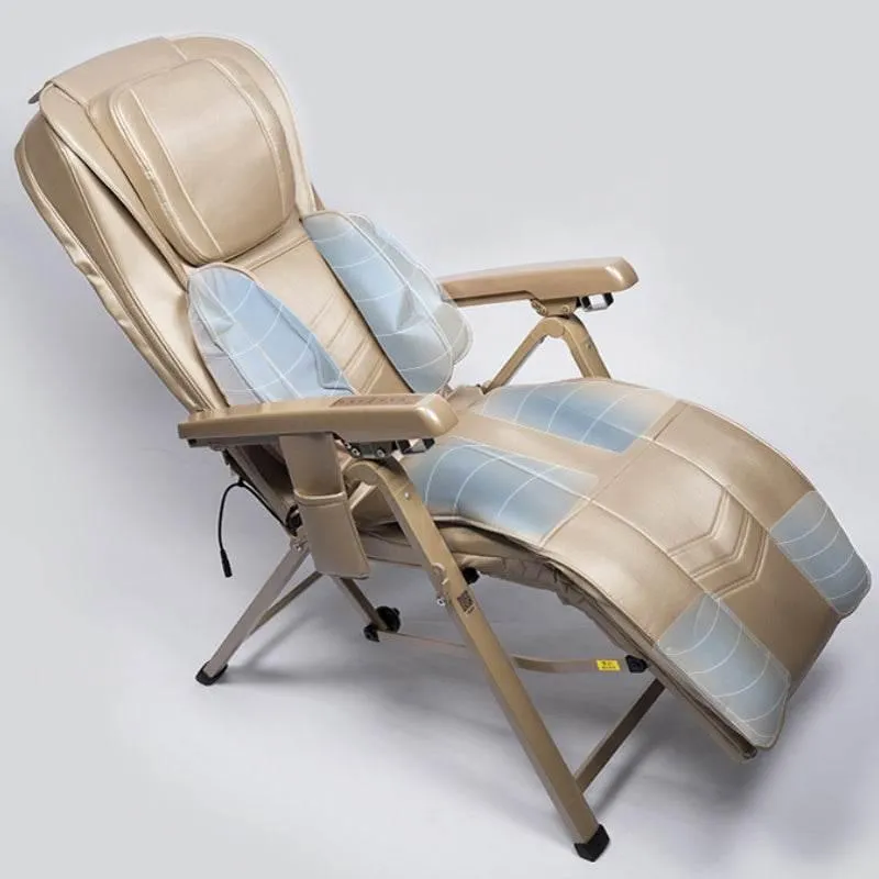 Electric Leather Reclining Massage Chair - Comfort Lounge Chair