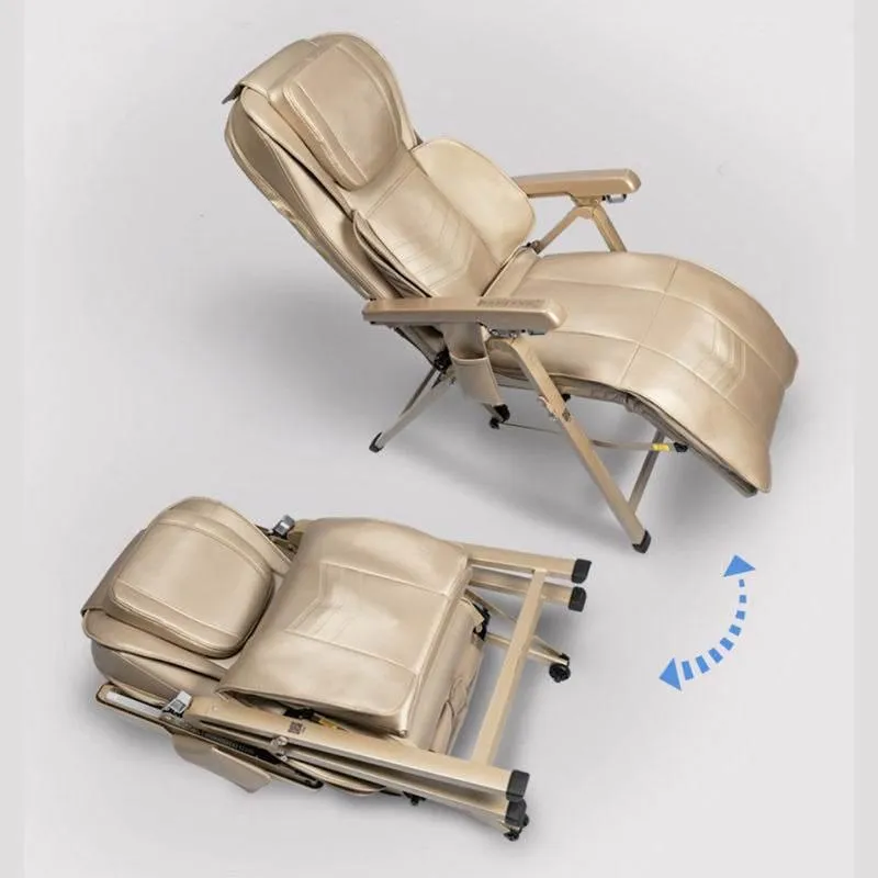 Electric Leather Reclining Massage Chair - Comfort Lounge Chair