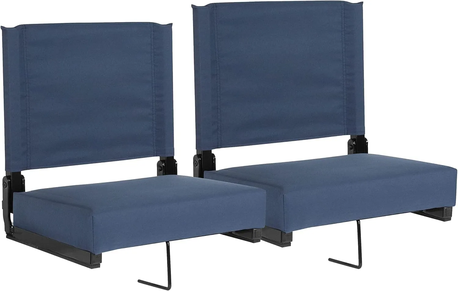 EMMA   OLIVER Lightweight Stadium Chair with Ultra-Padded Seat, 500 lb. Rated