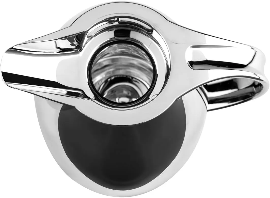 Emsa Auberge Mega 51-Ounce Quick Tip Insulated Server, Chrome