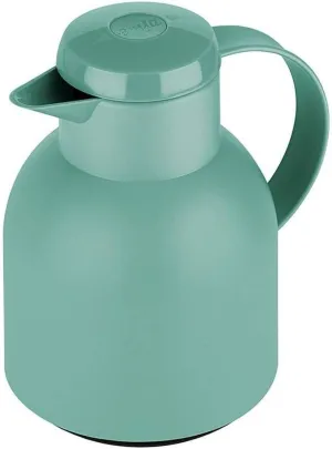 Emsa Samba Flask 1 Litre Plastic, Powder Free, Green