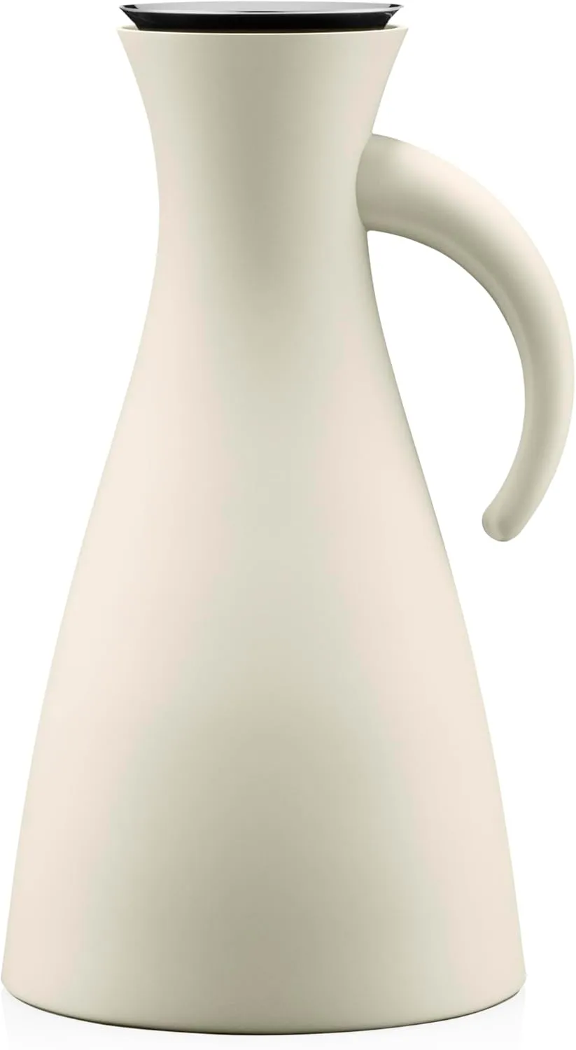 Eva Solo Insulated Jug 1.0 L Coconut 100% Drip-Free Coconut