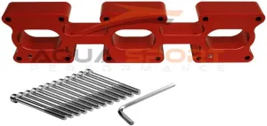 Exhaust spacer kit for Sea-Doo 4TEC Rotax 1503cc (Red, without EGT port)