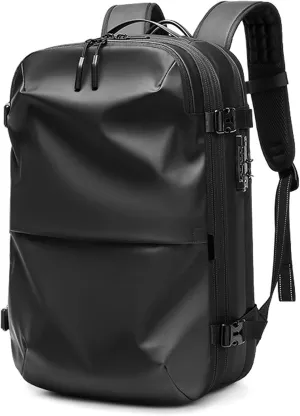 Expandable Vacpack Backpack,Vac Pack Backpack, alepeak vacuum backpack, 60L air vacuum compression backpack for travel (vacpack 2.0- Black)