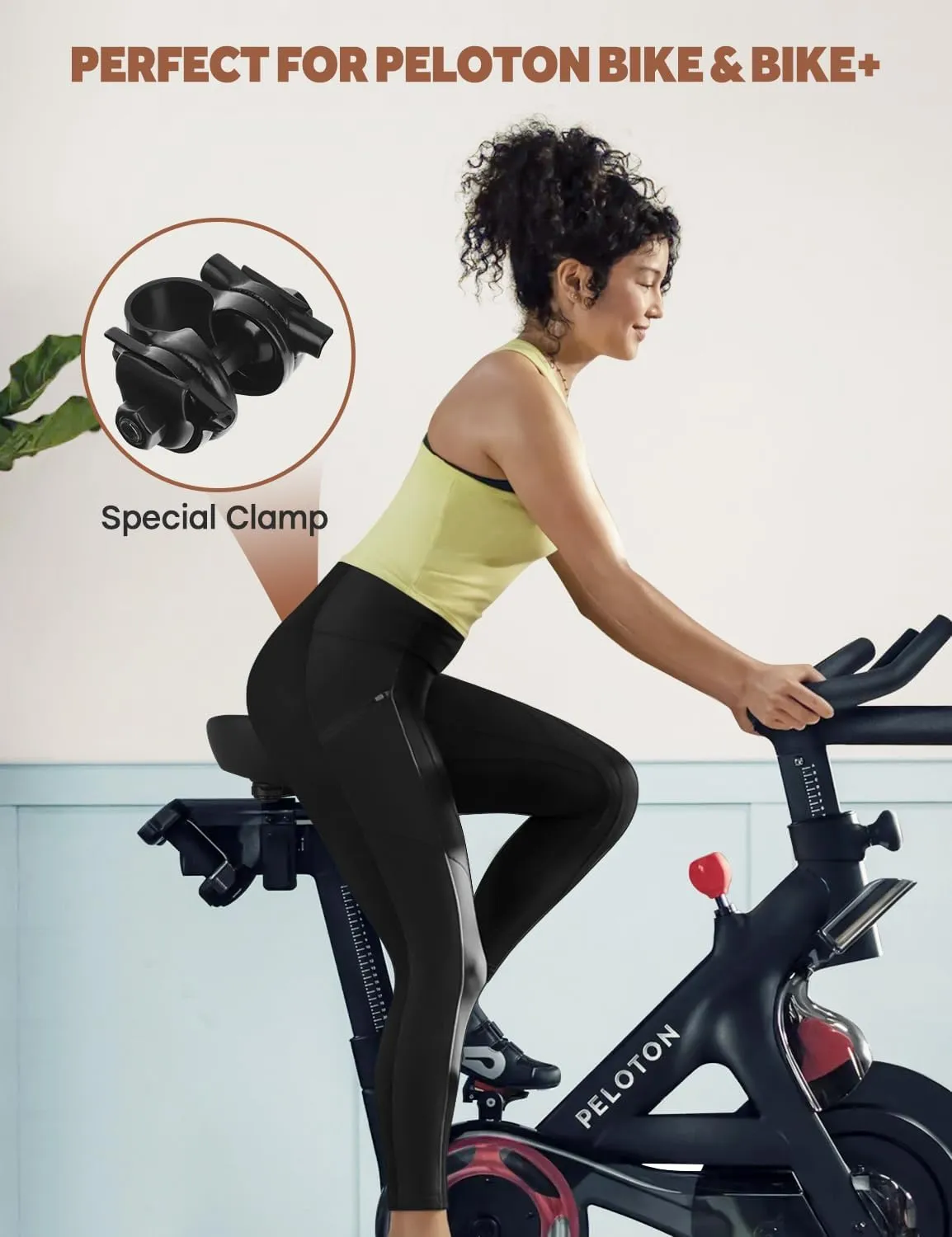 Extra Oversized Bike Seat Cushion for Peloton Bike & Bike , Comfort Bicycle Seat Replacement for Men Women, Wide Bike Saddle Compatible with Peloton Accessories, Exercise, Electric, Cruiser Bikes