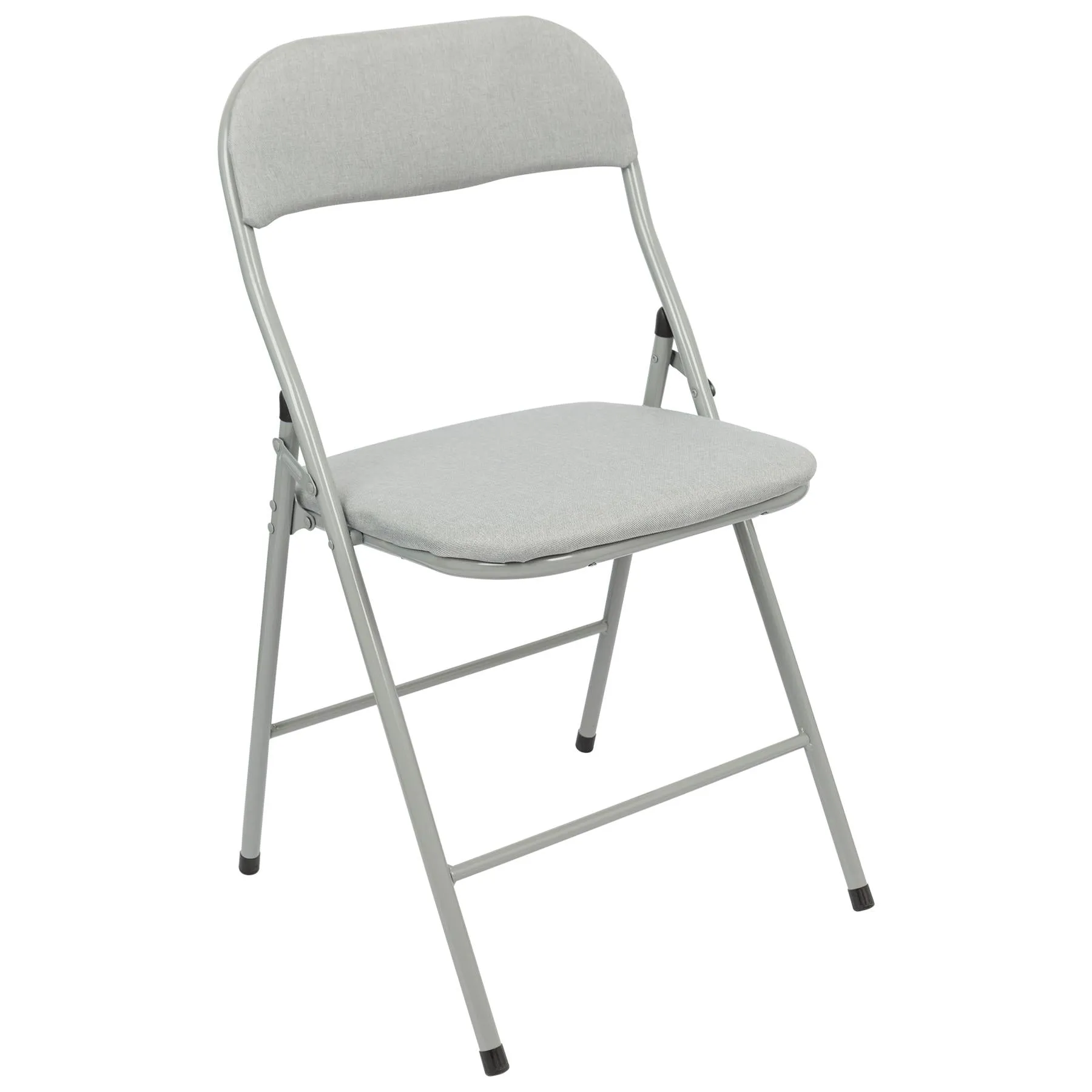 Fabric Padded Metal Folding Chair