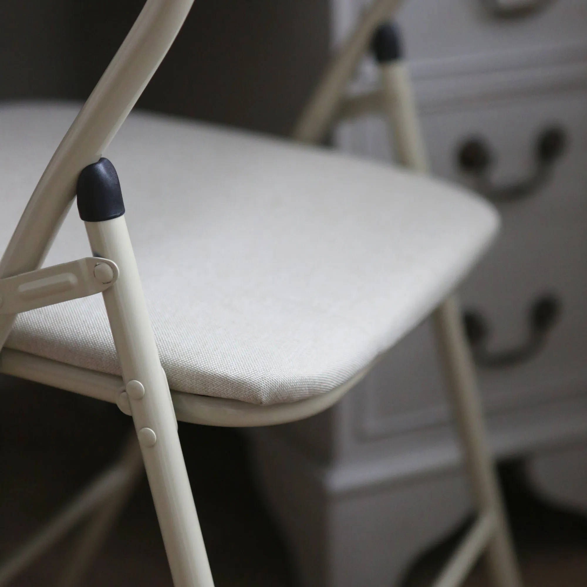 Fabric Padded Metal Folding Chair
