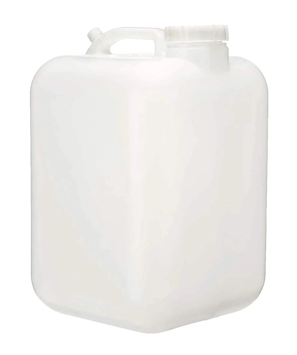 FastRack 5 Gallon Hedpak with Cap | BPA-free, Food-Grade, and Leak-Proof | White Water Container | Ideal for brewing, fermentation, or storage